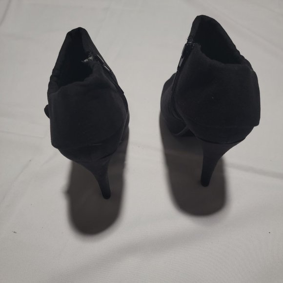 VINTAGE OPEN TOE CHARLOTTE RUSSE BOOTIE SIZE 7 - Picture 5 of 8